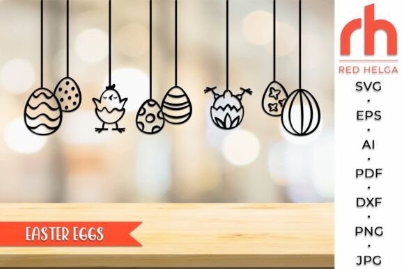 Download Easter Eggs SVG, Chick and Eggs Cut File - Easter eggs svg Collection