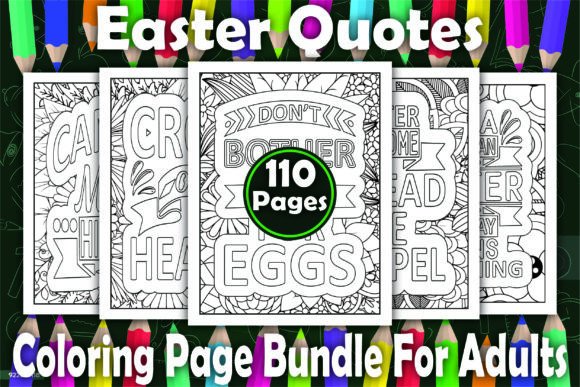 Download Easter Quotes Coloring Pages - KDP - Premium Resources
